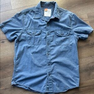 Levi's Casual Blue Button Down Shirt ! Large